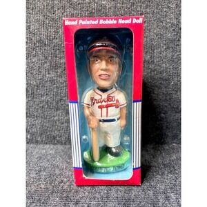 Chipper Jones Atlanta Braves MLB Bobble Dobbles Hand Painted Bobblehead Doll NEW